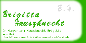 brigitta hauszknecht business card